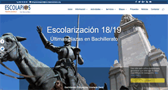 Desktop Screenshot of granada.escolapiosemaus.org